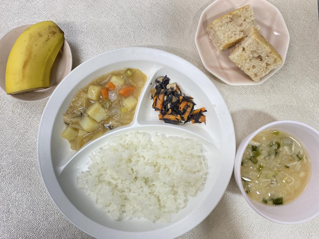 本日のお給食・おやつ