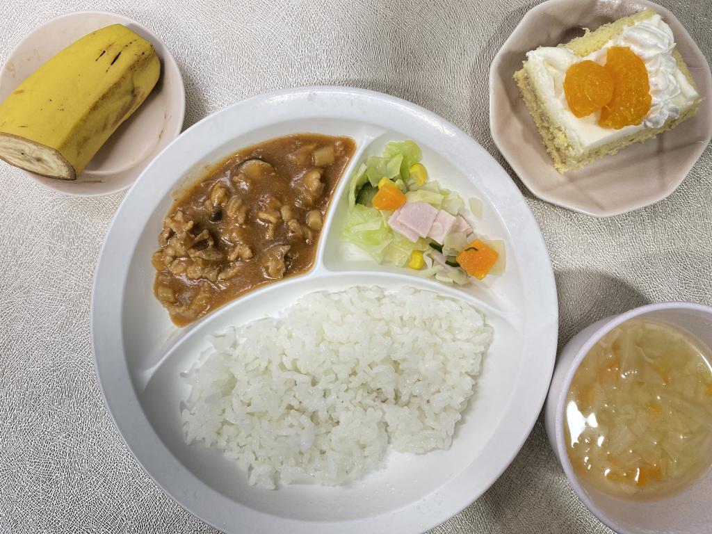 本日のお給食・おやつ