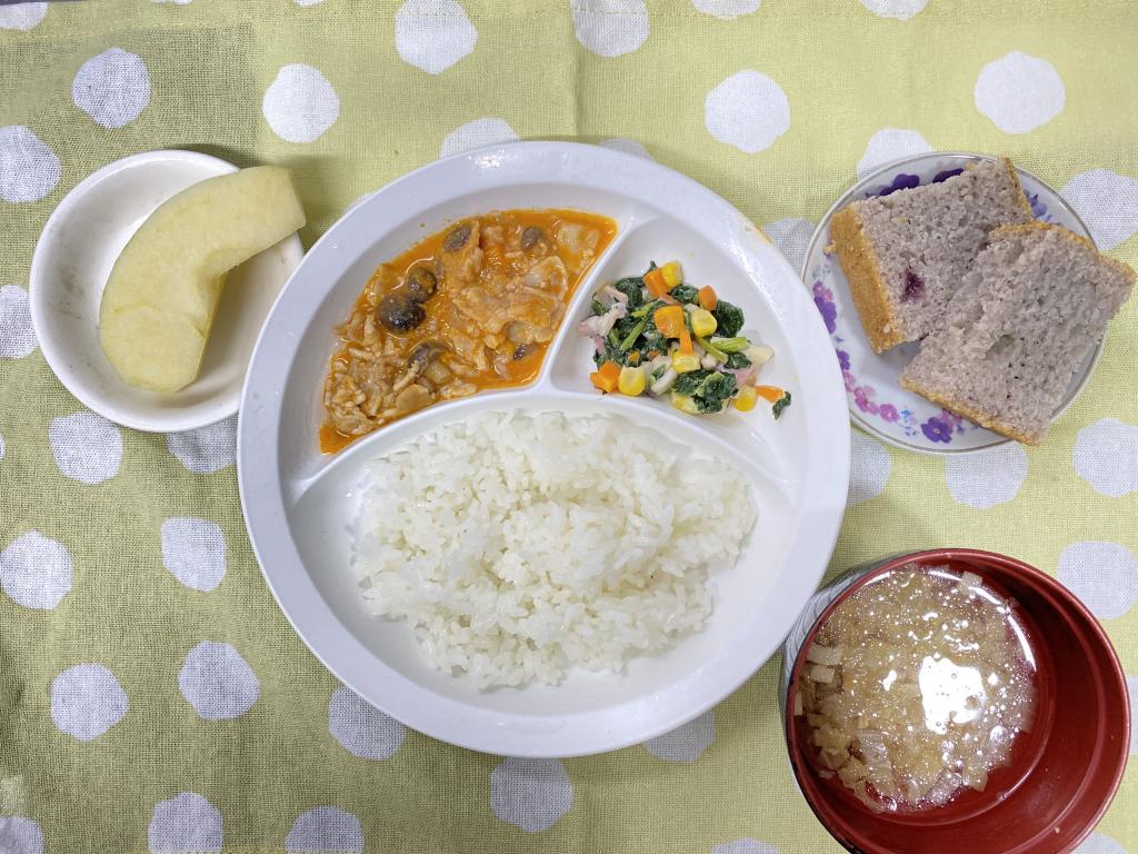 本日のお給食・おやつ