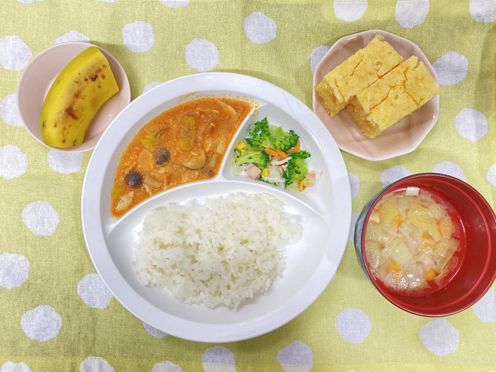 本日のお給食・おやつ