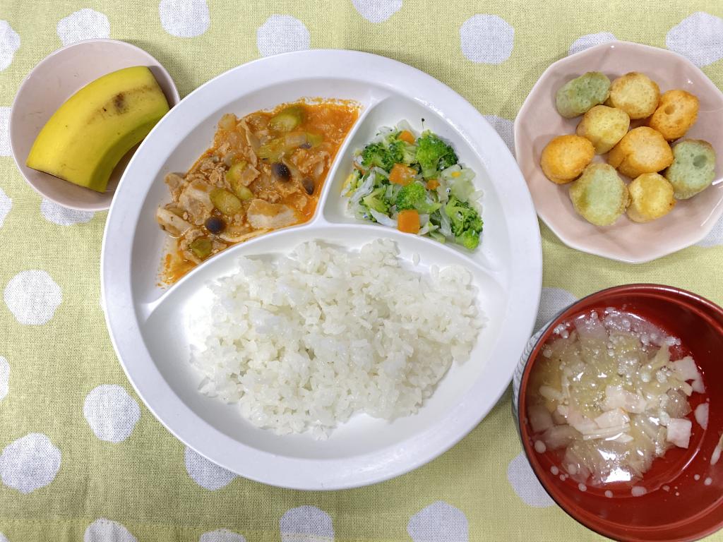 本日のお給食・おやつ