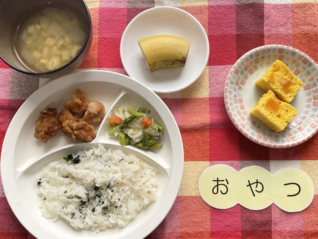 1/18 本日のお給食・おやつ