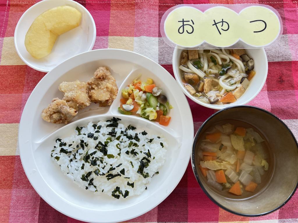 本日のお給食・おやつ