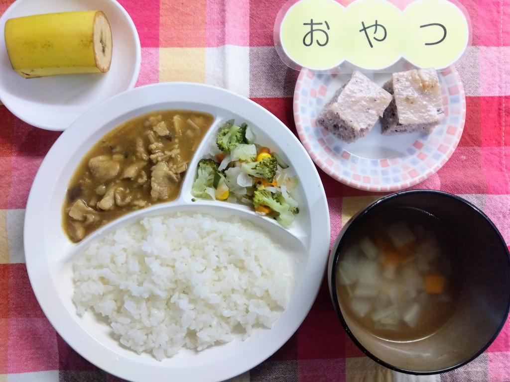 本日のお給食・おやつ