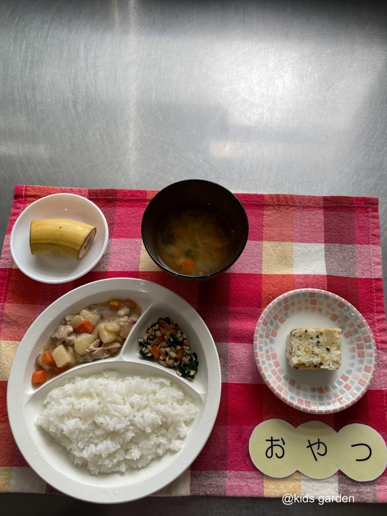 10/10 本日のお給食・おやつ