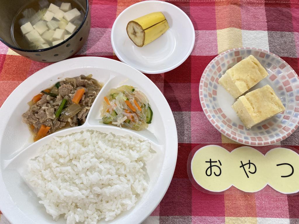 11/7(火) 本日のお給食・おやつ