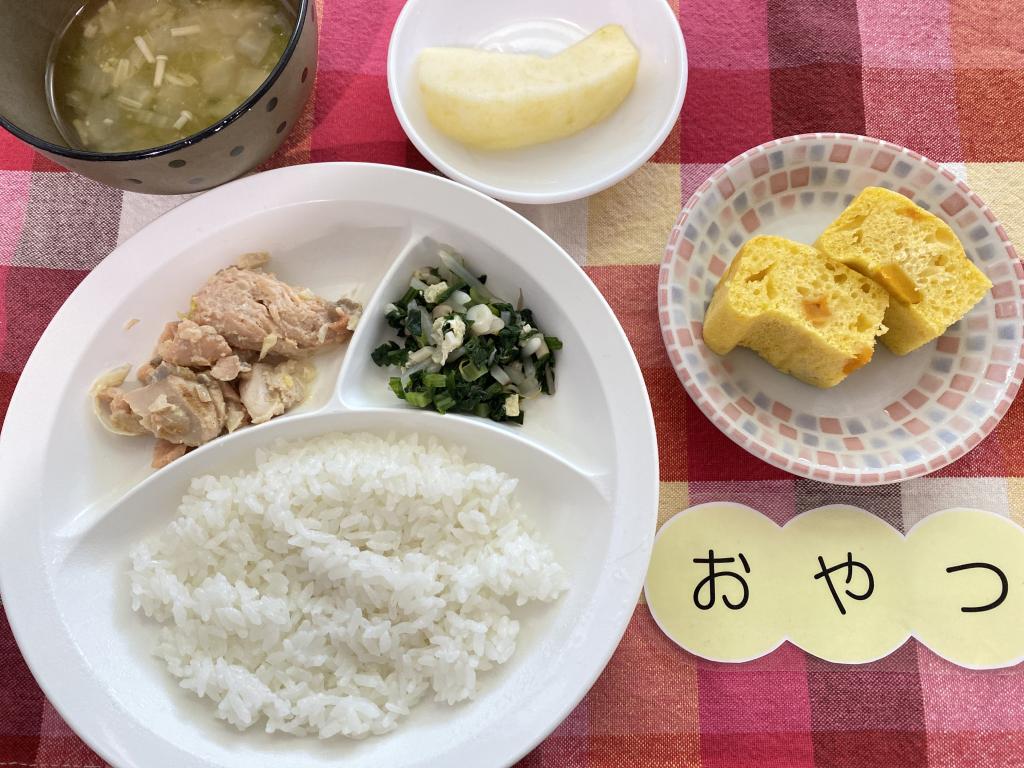 11/8(水) 本日のお給食・おやつ