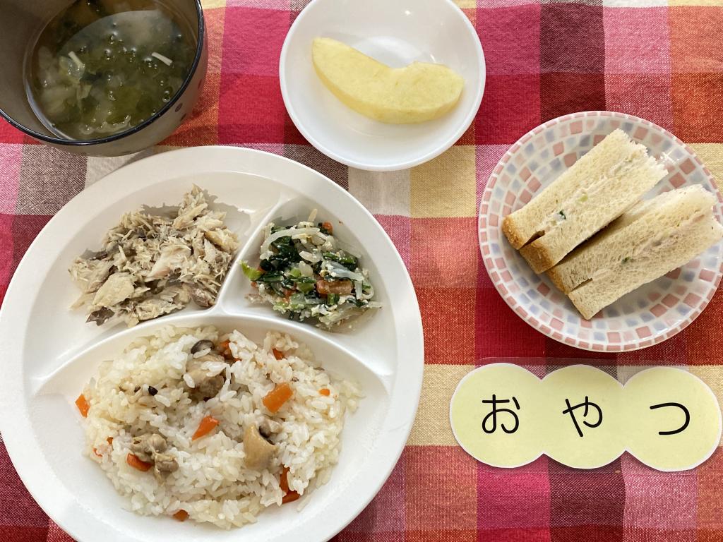 12/20(水) 本日のお給食・おやつ