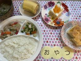 本日のお給食・おやつ