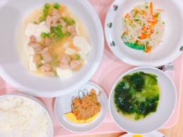 12月3日月曜日　本日の給食(^▽^)/