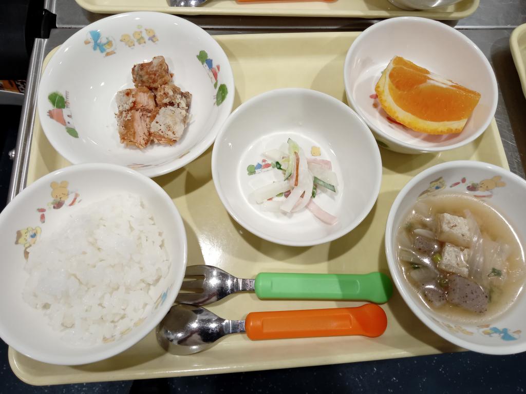 立川市人気の保育園 ～給食～1/19