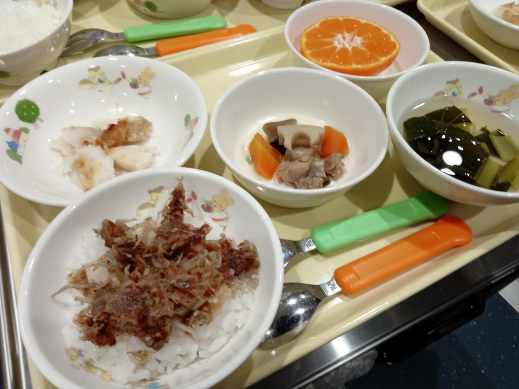 立川市人気の保育園 ～給食～1/26