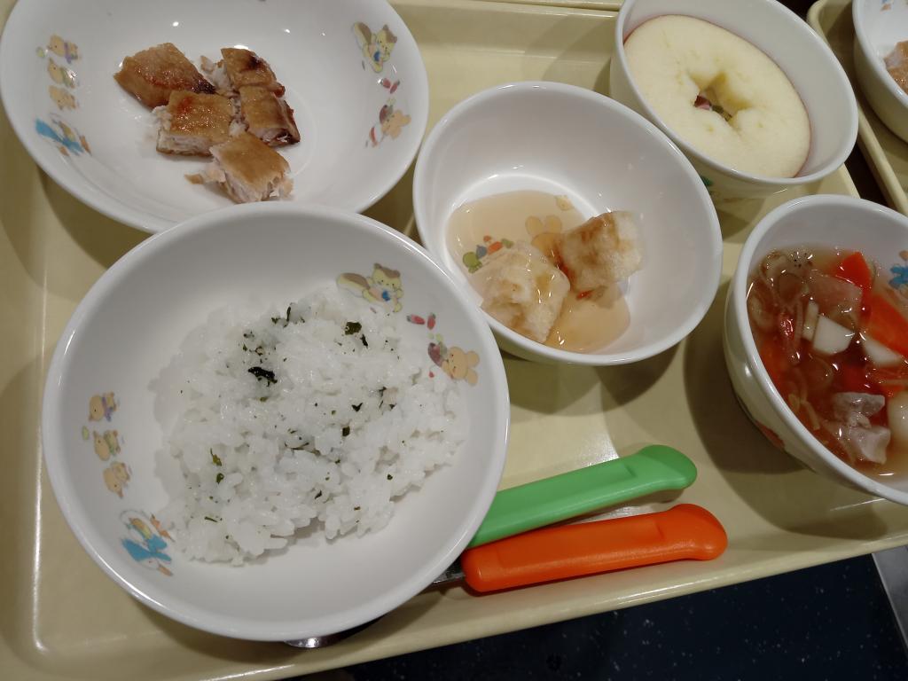 立川市人気の保育園 ～給食～2/22