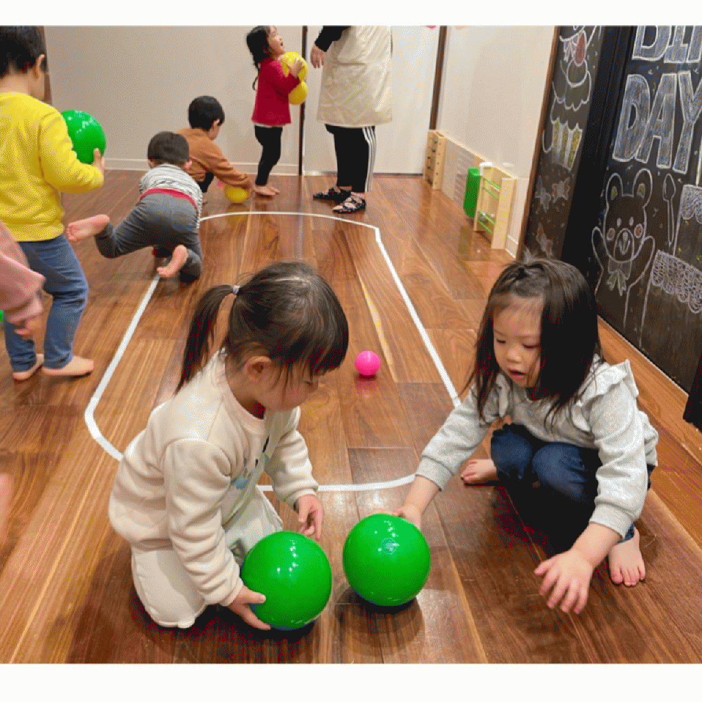 立川市人気の保育園 ～ボール遊び～