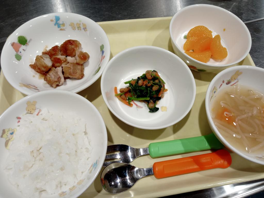 立川市人気の保育園～4/1美味しい給食～