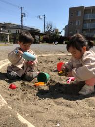 立川市人気の保育園　お散歩に行ってきました!