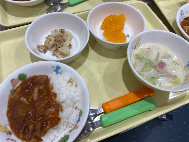 立川市人気の保育園～5/6美味しい給食～