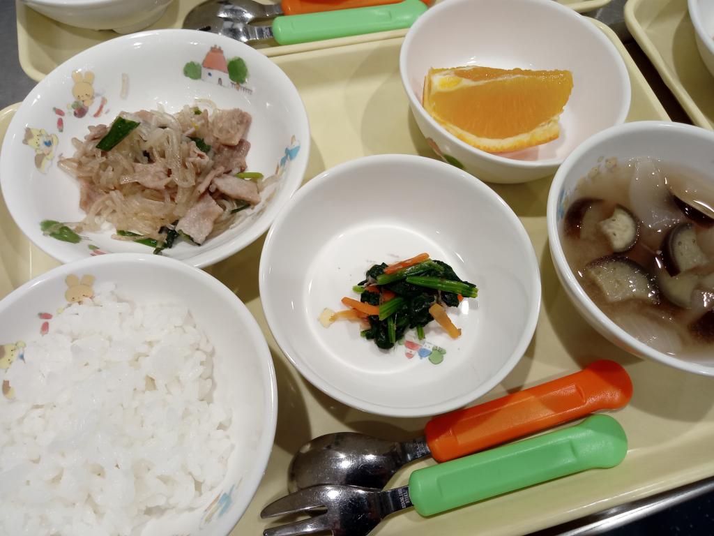 立川市人気の保育園～美味しい給食　6/14～