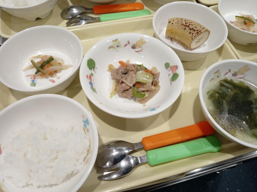 立川市人気の保育園～美味しい給食　6/18～