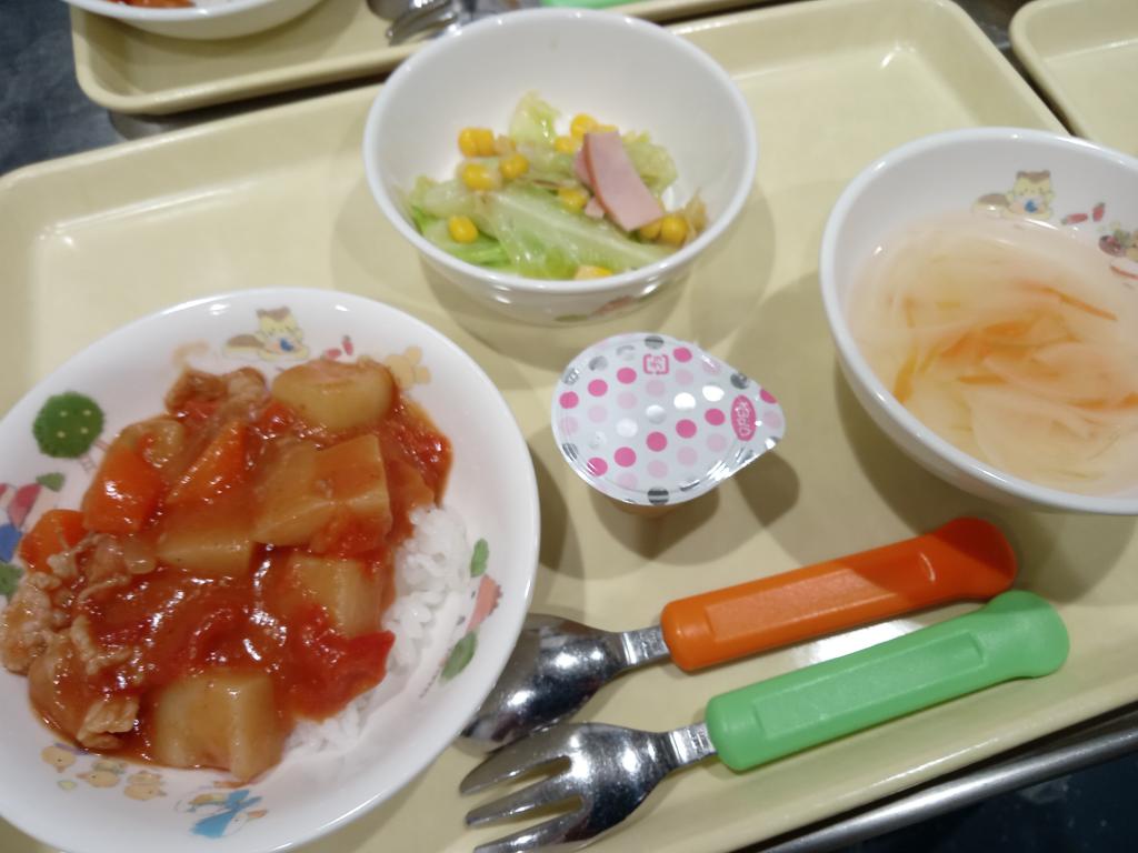 立川市人気の保育園～美味しい給食　6/22～