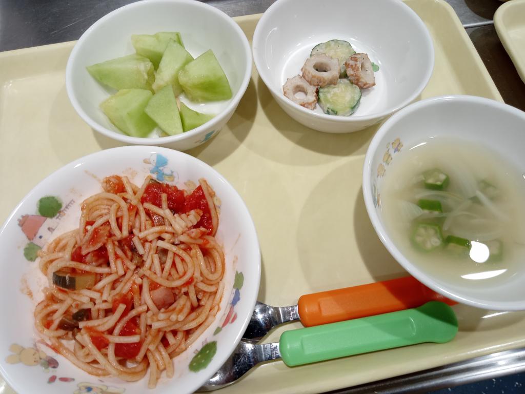 立川市人気の保育園～8/3美味しい給食～