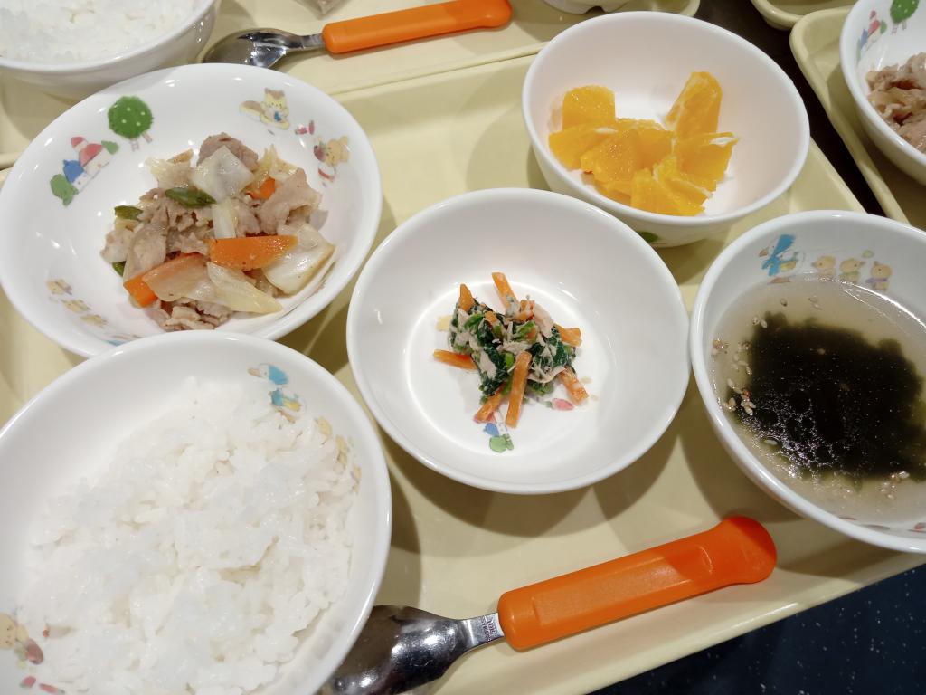 立川市人気の保育園～9/14美味しい給食～