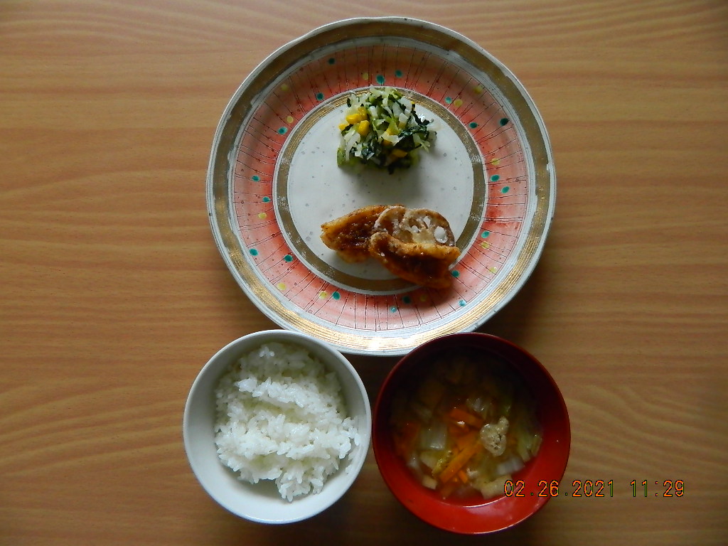 本日の給食