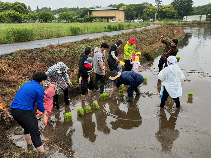 田植え体験!